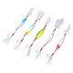 thumbnail image 4 of Señuelo para pesca vertical, 5 uds., 10g, cebos artificiales con anzuelos de plumas, aparejos de pesca para lubina, 4 of 8