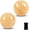 Beige/1.57 Inch, variant on 2Pcs Baoding Balls, Baoding Balls for Hand Therapy, Chinese Health Exercise Massage Balls with Carry Pouch for Stress Relief Meditation Ball(Misty-Gray/1.57 inch)