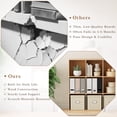 thumbnail image 6 of ANHDAH 9-Cube Storage Organizer & Bookcases, Closed Back Display Shelves for Living Room, Bedroom, Home Office, Natural Oak, 6 of 7