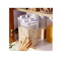 thumbnail image 3 of 2 Dispensadores De Cereal Herméticos Plástico Contenedores Xtellar blanco, 3 of 4