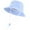 Blue, variant on Toddler Sun Protection Bucket Hat Baby Sun Hat for Boy Girl Toddler Summer Bucket Hat Kids Sun Protection Beach Hat Cotton Baby Hats Yellow,6-12 Months