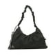 thumbnail image 2 of La bolsa de asas de la para las mujeres con la bolsa de transporte de la estera de la del compartimiento de los zapatos para la playa Negro, 2 of 8