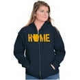 thumbnail image 4 of Home State of Pennsylvania Zip Up Hoodie Men's Women's Brisco Brands S, 4 of 5