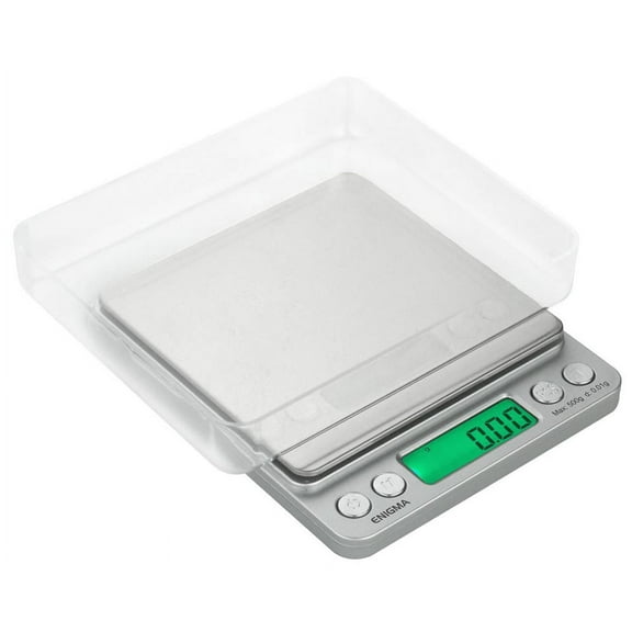 Truweigh Enigma Digital Mini Scale - 500g x 0.01g / Silver