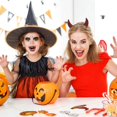 thumbnail image 2 of 2Pcs Devil Horns Headbands Halloween Party Costume Devil\'s Horn Hairbands Accessories, 2 of 2