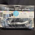 thumbnail image 3 of Black Paper Lantern Garland 12ft, 3 of 3