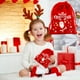 thumbnail image 1 of Bolsa de Regalo Navideña Roja, Bolsa para Dulces Navideños, Bolsa para Decoración de Árbol de Navidad, Bolsa para Empaquetar Frutas, 1 of 6