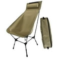thumbnail image 1 of Silla de camping para actividades al aire libre, compacta, deportiva y ligera. Verde, 1 of 9