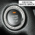 thumbnail image 2 of Kyusrd Car Accessories Tools and Decoration Deals!Bling Car Ignition Switch Rhinestone Decoration,One-Key Start Button Crystal, 2 of 9
