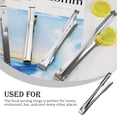 thumbnail image 4 of Bearachild Pinzas de acero inoxidable para cubitos, Clip para barbacoa, alimentos, cubitos de hielo, suministros para fiestas, para cocinar, boda, Cocina y Comedor, 4 of 6