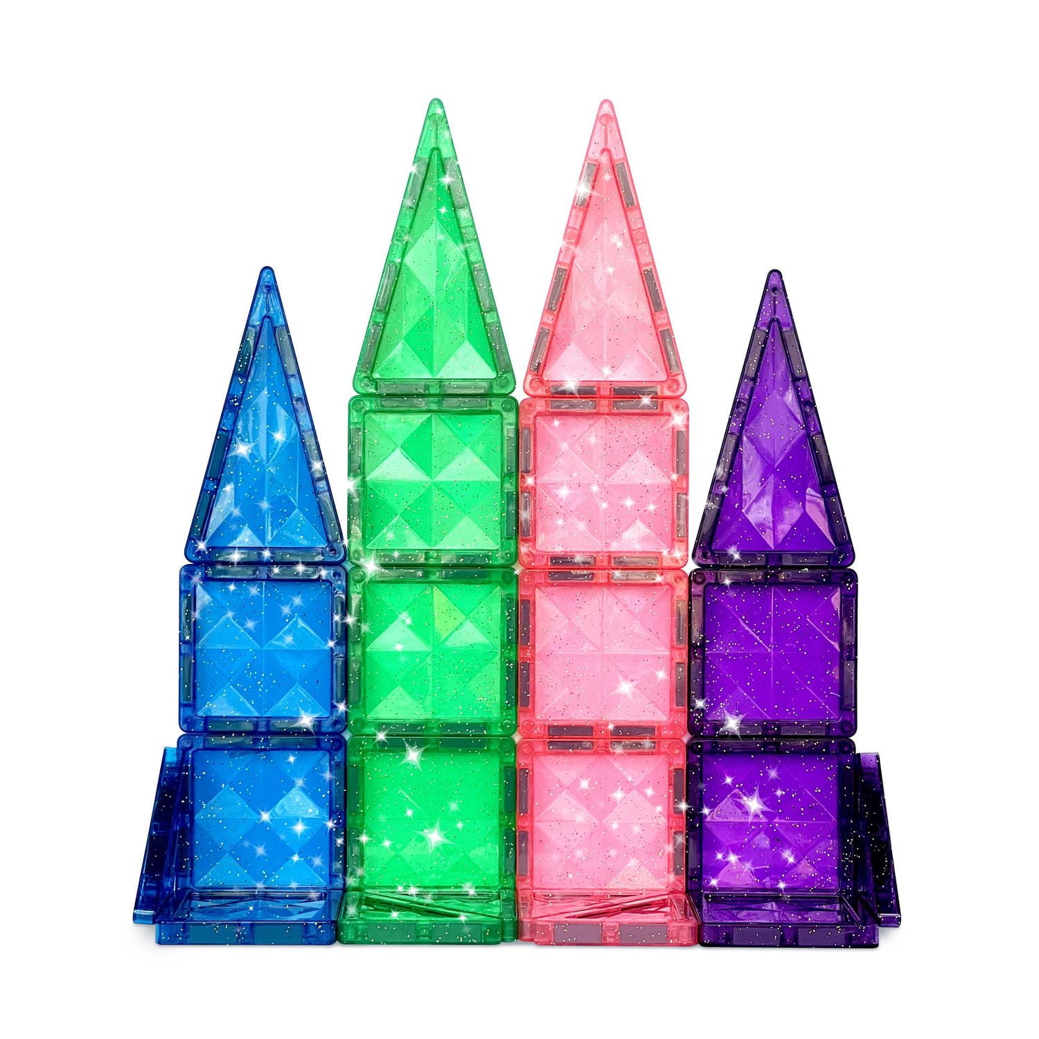 CreateOn Crayola Glitter PIP Magnetic Tile 24-Piece Set