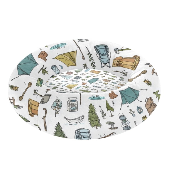 Pet Bed Pet Mat Cozy Removable & Washable Comfort For Cats And Dogs Camping Elements
