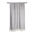 thumbnail image 2 of Gray Herringbone Stripe Throw, 2 of 3