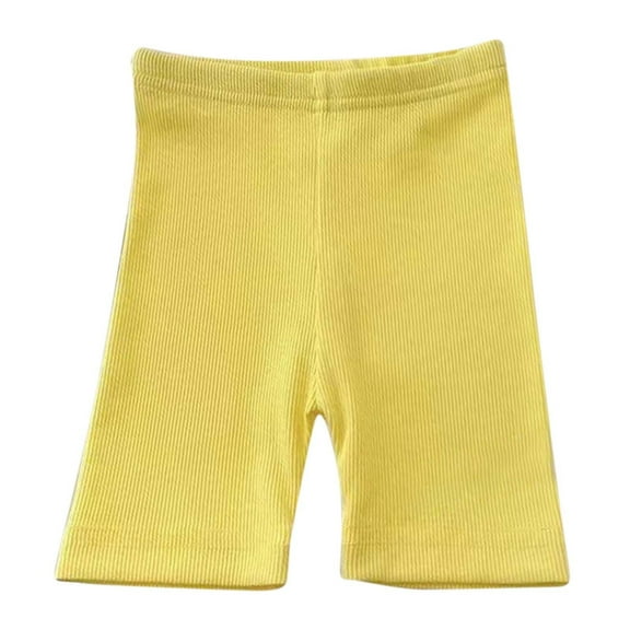 ameIAEA Baby Toddler Girl Shorts Boys Solid Color Elastic Waist Shorts Newborn Summer Casual Shorts