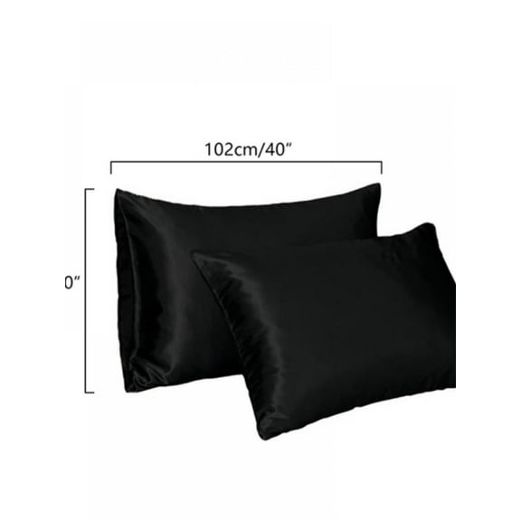 Sonbest 2 Packs Mulberry Silk Pillowcase for Hair and Skin with Hidden Zipper, Both Side