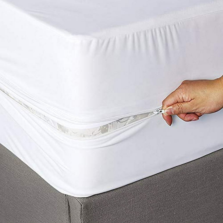 100% Waterproof Zippered Mattress Encasement by Utopia Bedding