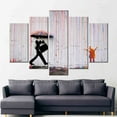 thumbnail image 6 of Rain Poster, Graffiti Printed, Street Art Canvas, Banksy Canvas, Street Graffiti Poster, Umbrella Art, Kids Art, Color Rain Art Canvas, Canvas Wall Decor - 4P-Rolled Canvas, 6 of 9