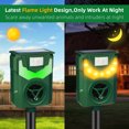 Ultrasonic Animal Repeller Solar Powered Outdoor, Deer Repellent