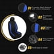 thumbnail image 3 of 4uds Coche Asiento Cubiertas Cabeza Descanso Cubierta Coche Asiento Cubiertas Azul Negro, 3 of 8