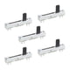 thumbnail image 1 of 5pcs Resistencias Variables Fader 35mm Potenciómetro Deslizante Recto B104 100K Ohm Potenciómetros Dobles Lineales, 1 of 3