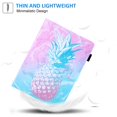 thumbnail image 6 of Dteck Flip Case for iPad 9th Gen/iPad 8th Gen/iPad 7th Gen/iPad Air 3, Folio Case Auto Wake Sleep Smart Cover with Card Slots/Stylus Holder, Multi-angle Standing, 14# Pineapple, 6 of 6
