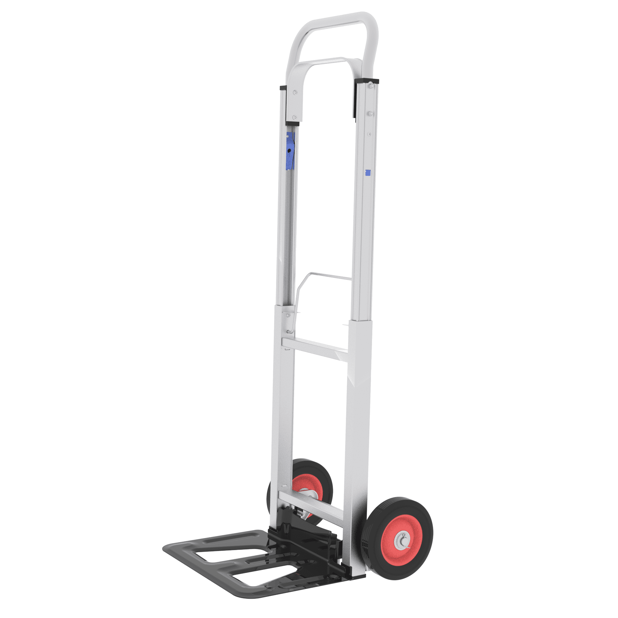LiviNest Heavy-Duty Folding Hand Truck: 198LBS Capacity & Folds Flat - Portable Dolly Cart for Home Moving & Garage - Aluminum Collapsible Hand Cart with Telescoping Handle