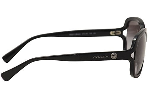 Coach 0HC8169 Full Rim Square Womens Sunglasses Size 57 Color Black Grey Gradient Walmart