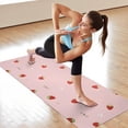 thumbnail image 6 of Strawberry Plants Fruit Hot Yoga Mat Towel Non Slip for Hot Yoga - Quick-Drying Yoga Mat Cover with 4 Corner Pockets with Travel Bag - Hot Yoga Towel Non Slip 74"x26", 6 of 6