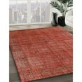 thumbnail image 3 of Ahgly Company Machine Washable Indoor Rectangle Industrial Modern Orange Area Rugs, 5' x 8', 3 of 7