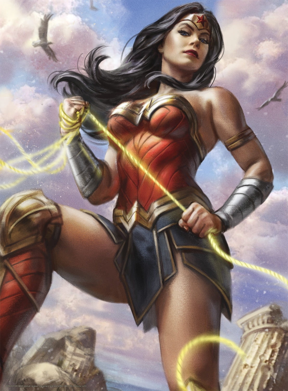 Buffalo Games1000-Piece Wonder Woman Trust, Compassion and Strength Jigsaw Puzzle