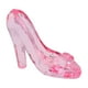 thumbnail image 3 of Escultura de zapatos de tacón alto de princesa, adorno de mesa coleccionable rosa, 3 of 9
