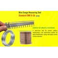 thumbnail image 3 of Wire Gauge Measuring Tool Standard SWG 0-36 Precision Measuring Instrument, 3 of 9