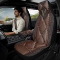 thumbnail image 2 of Xoenoiee Butterfly Print 5 Pack Car Seat Cover Full Set with Leather Armrest Cover Pad Seat Belt Covers, Universal Soft Auto Interior Accessories Protector for Women Men, 2 of 7