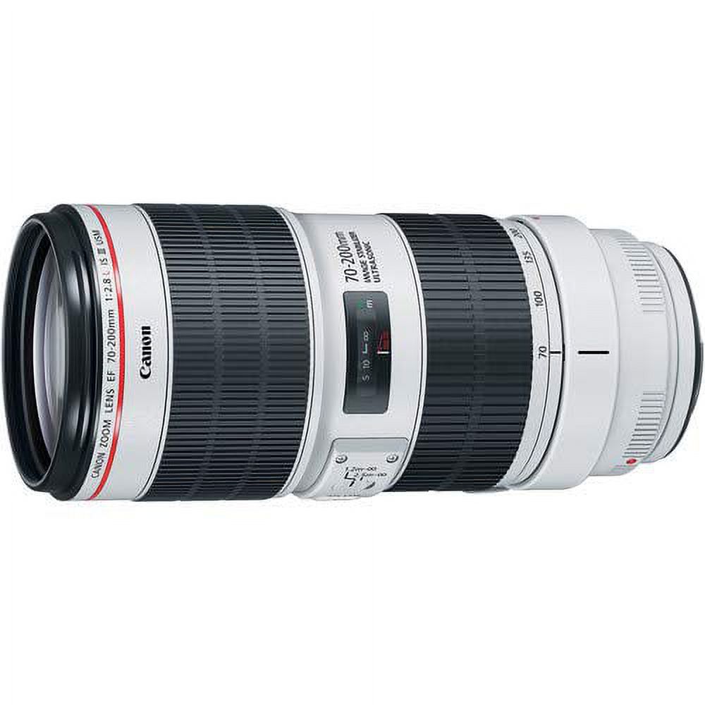 Canon EF 70-200mm f/2.8L is III USM Telephoto Zoom Lens Bundle +32GB Memory Card - image 3 of 6