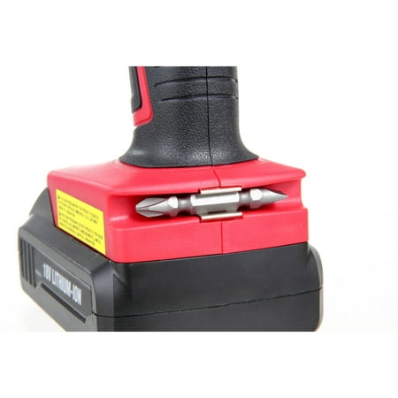 hyper tough ion lithium drill driver cordless volt 18v