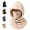 White, variant on Fleece Double Layer Integrated Hat, One-Piece Winter Face and Neck Cover, 3-in-1 Fleece Balaclava Hood for Cycling, Hiking or Commuting
