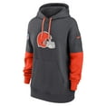 thumbnail image 2 of Women's Nike Anthracite Cleveland Browns Sideline Essential Hoodie, 2 of 3
