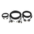 thumbnail image 2 of TRIPP LITE P784-010-DVU, 10FT DVI USB 3.5MM 3XM/M USB M/M DVI M/M KVM CABLE KIT, 2 of 13