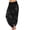 A1/Black, variant on Harem Pants Women Hippie High Waist Boho Vintage Floral Ink Print Petite Elastic Ankle Cuffs Length Pants 2026 Plus Size Causal Yoga Flowy Lounge Pajama Joggers White XXL