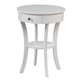 thumbnail image 4 of Convenience Concepts Classic Accents Schaffer 1 Drawer End Table with Shelf, White, 4 of 5