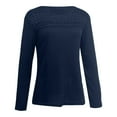 thumbnail image 5 of EDFBUYKRS Long Sleeve Tunic Tops To Wear with Leggings Crewneck Winter Loose Fit Print Shirts Workout Fall Fashion Blouses Tops Casual Going Out Tops for Women S, 5 of 6