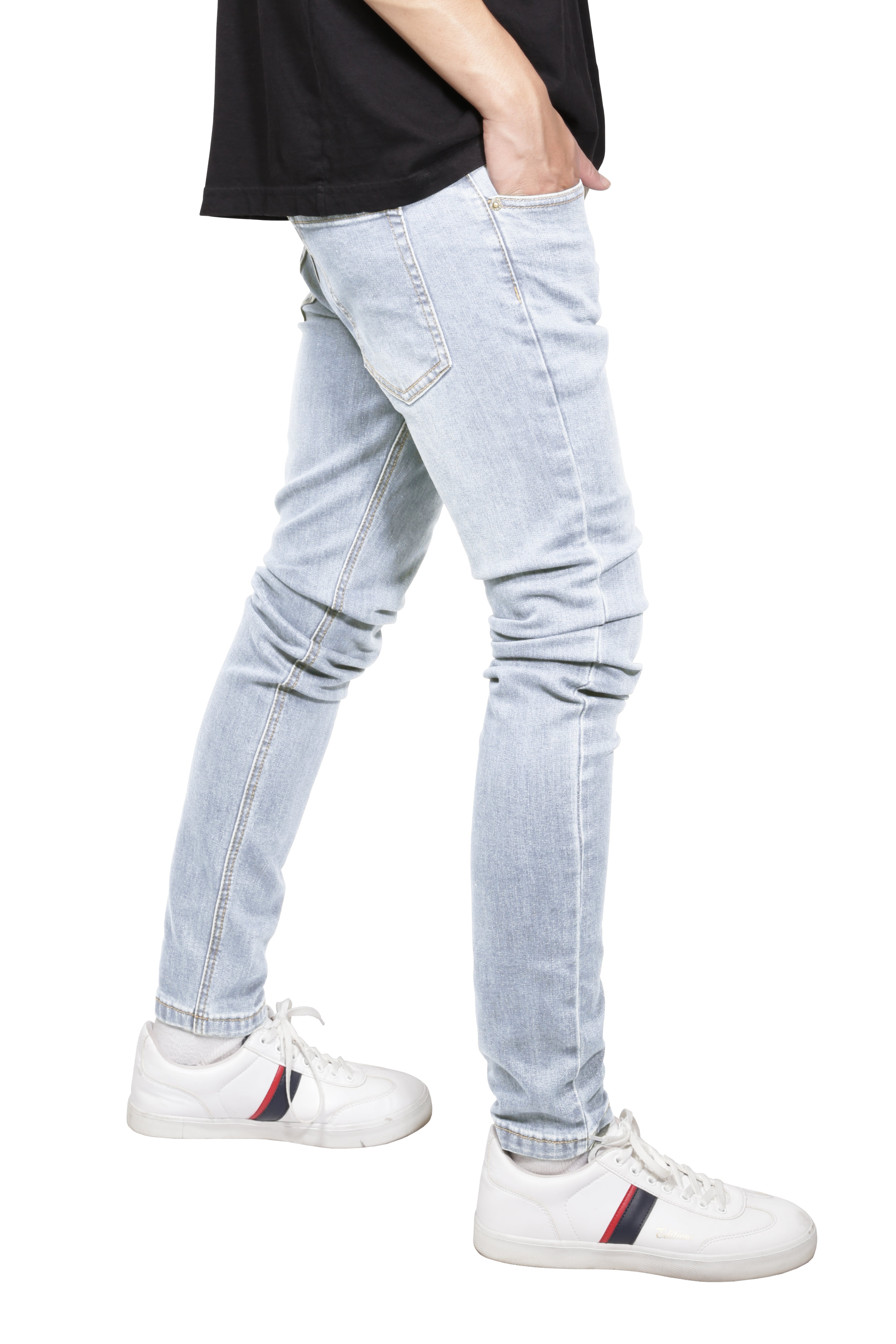 Bright Blue Light Wash Super Skinny Stretch Jeans | New Look
