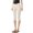 Beige, variant on Women's High Waist Side Slit Capri Leggings, Butt Lifting Tight Fit Yoga Pants with Slimming Effect, Stretchy Workout Crop Tights for Running Fitness Gym Daily Wear Light Blue S