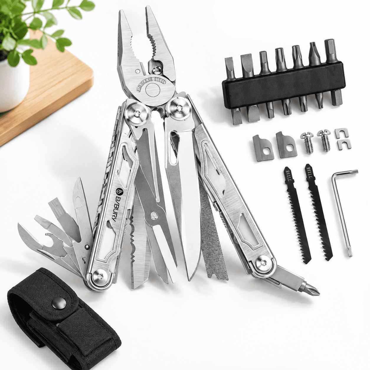 31-in-1 Multitool Pliers Pro Edc Pocket &-bi2045
