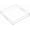 Clear, variant on Yunmu Furniture White Sturdy Acrylic Tray with Handles-8x8 Inch- Countertop Organizer Tray for Kitchen,Bathroom,Office- Storage Box for Cosmetics, Jewelry,Toiletries,Toy,Gadgets