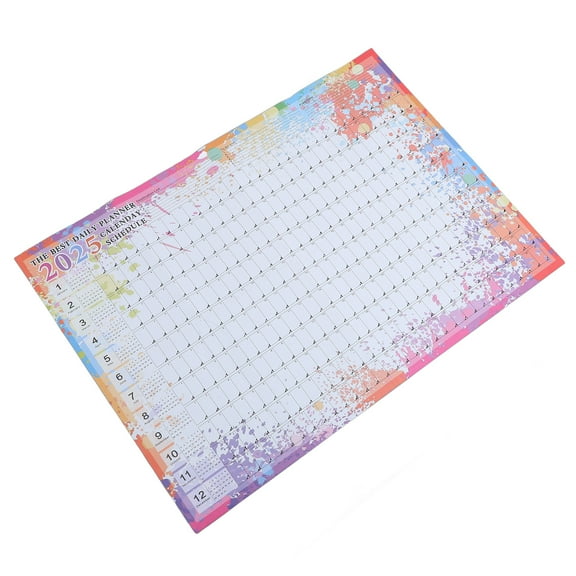 2025 Yearly Decor Dry Erase Calendar Board for Wall Creative Child