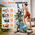 thumbnail image 4 of UPGO Pro Cardio Climber Stepping Elliptical Machine, 3 in 1 Elliptical, Total Body Fitness Cross Trainer with Hyper-Quiet Magnetic Drive System, 4 of 10