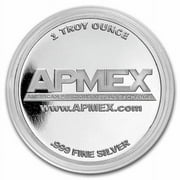 1 oz Silver Colorized Round - APMEX - Happy Anniversary, Balloons