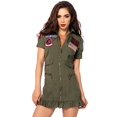 thumbnail image 1 of Disfraz de Adulto Leg Avenue Tallas Pequeñas Khaki/Green, 1 of 3