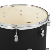 PDP Concept Maple Series 5-Piece Drum Shell Pack - 22 Bass (Satin Black, Finishply)